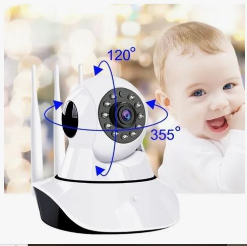 Camaras De Seguridad Ip Wifi 360° Visio